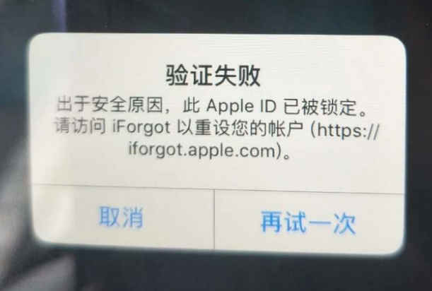 错那iPhone维修分享iPhone上正常登录或使用AppleID怎么办 