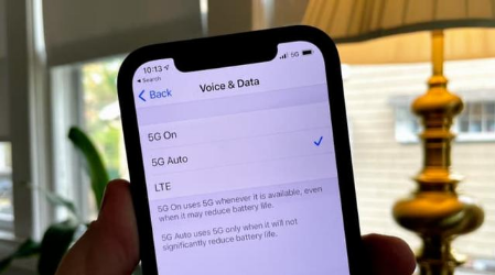 错那苹果手机维修分享iPhone 12如何打开或关闭5G网络 